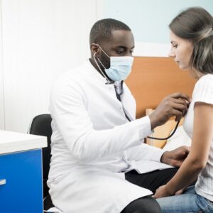 black-doctor-using-stethoscope
